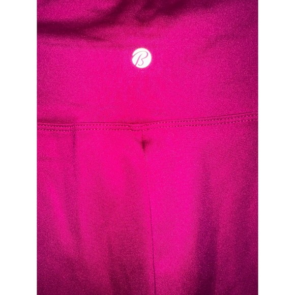 Women's Bally Total Fitness High-Waist  Leggings Size Large Fuchsia Hot Pink - Picture 3 of 6